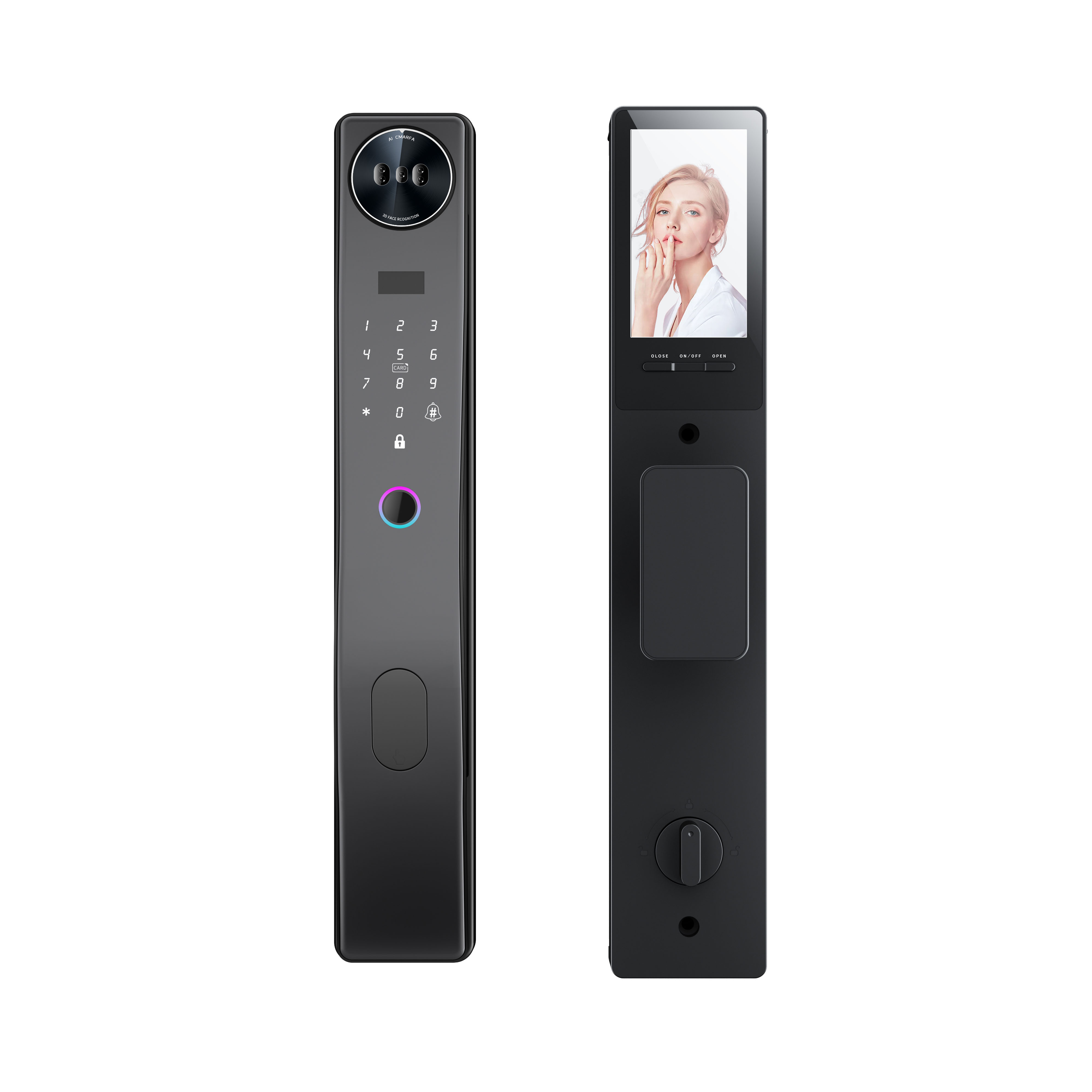 P60涂鸦wifi全自动智能锁八国语言